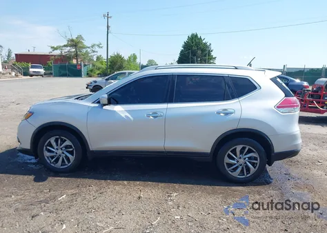 2014 Nissan Rogue Sl z USA, uszkodzony, nr VIN 5N1AT2MV3EC854138